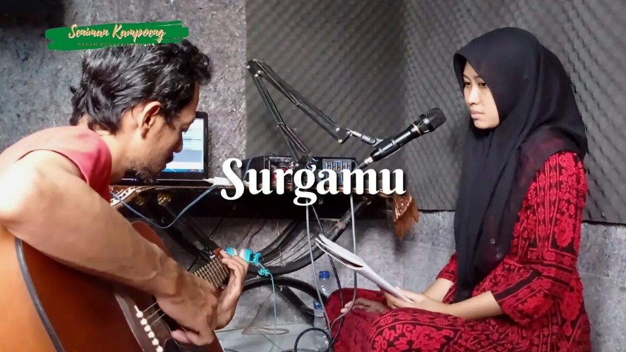 Surgamu ungu cover akustik santi Seniman Kampoeng