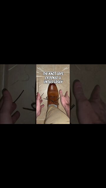 Tie Your Shoes Correctly