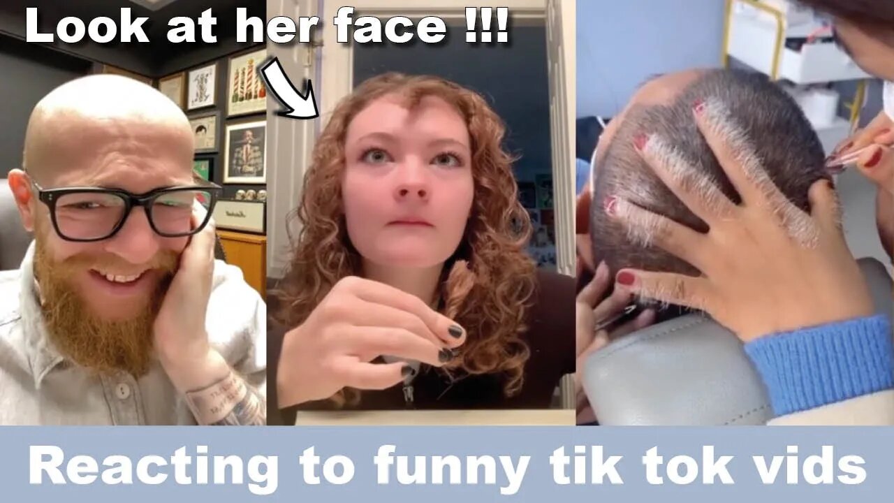 Hairdresser reacts to AMAZING & CRAZY TIK TOK vids