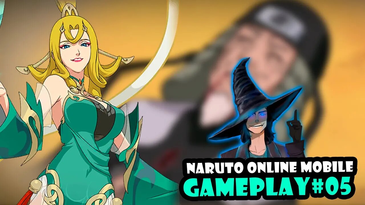 GAME PLAY 05 -DE NARUTO ONLINE MOBILE 2023 #narutoonlinemobile #tomoyosan #narutoonline #gameplay