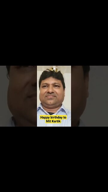 Happy birthday to Mit Kartik #reels #shorts #birthday #onlyevents