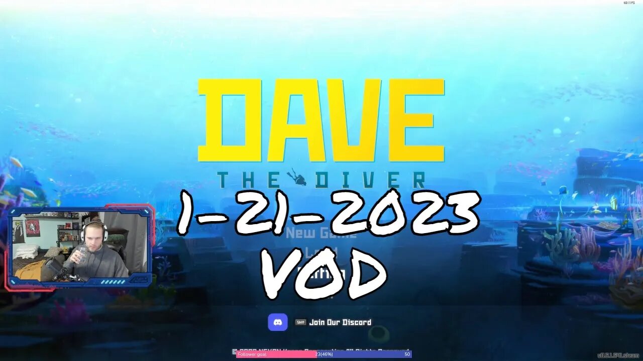 Dave The Diver! POG 1-21-2023 VOD #twitch #streamer #gamer