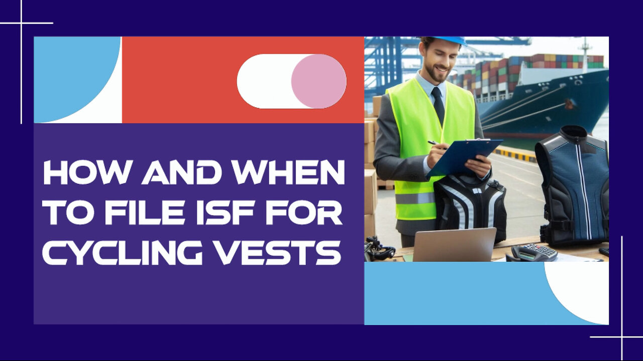 Navigating the ISF Process: Filing for Cycling Vests Made Easy