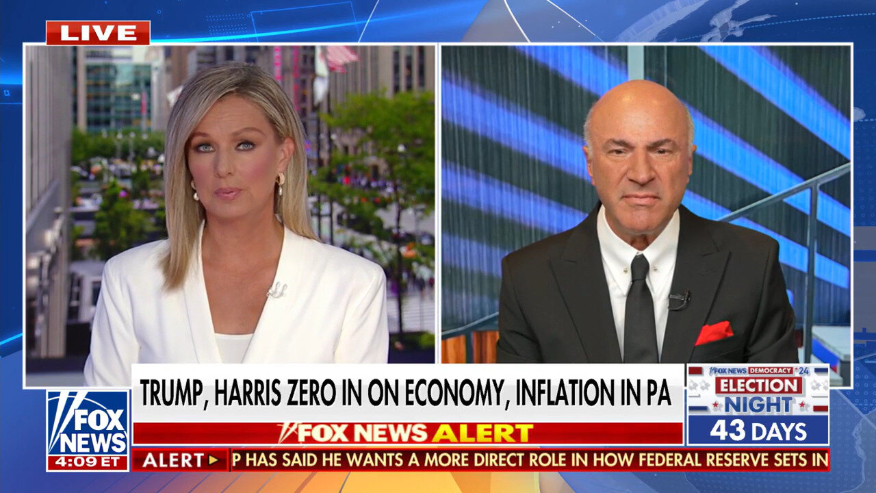 Kevin O'Leary: I Don't Have Any Economic Policy Details From Kamala Harris