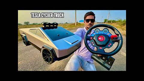 RC New Fastest Tesla Cyber Truck 2025 Unboxing & Race Testing - Chatpat toy TV