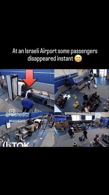 PASSENGERS MYSTERIOUSLY DISAPPEAR🇮🇱✈️🛄🛃🚻AT AN AIRPORT IN ISREAL🫥💫
