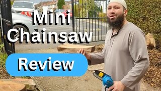 20v Battery Powered Mini Chainsaw Review - Battery Powered Chainsaw