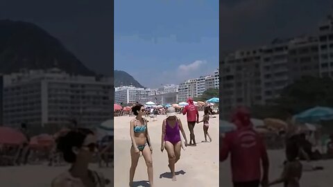 🇧🇷 Copacabana Beach, Rio de Janeiro #shorts