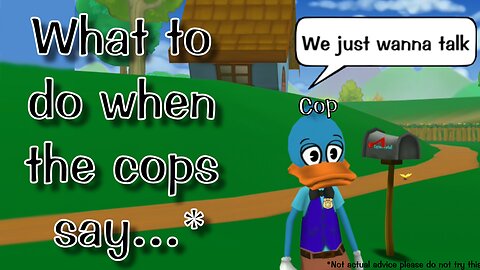 Police just wanna talk