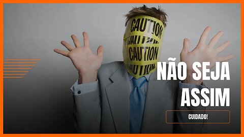 PREGADOR, NÃO SEJA ASSIM!