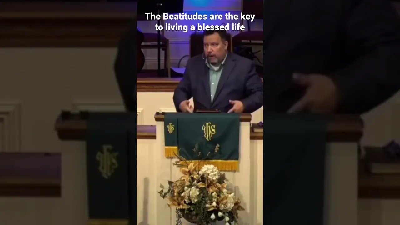 The beatitudes are the key to a blessed life