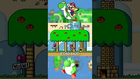 Código de Selecionar Yoshi no Super Mario World #shorts #supermario #supermarioworld #yoshi #gaming