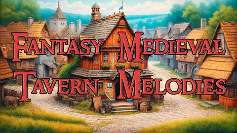 Fantasy Medieval Tavern Melodies 💎 Ambient Medieval Music