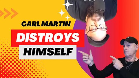 Carl Martin destroys himself after taking his own bait