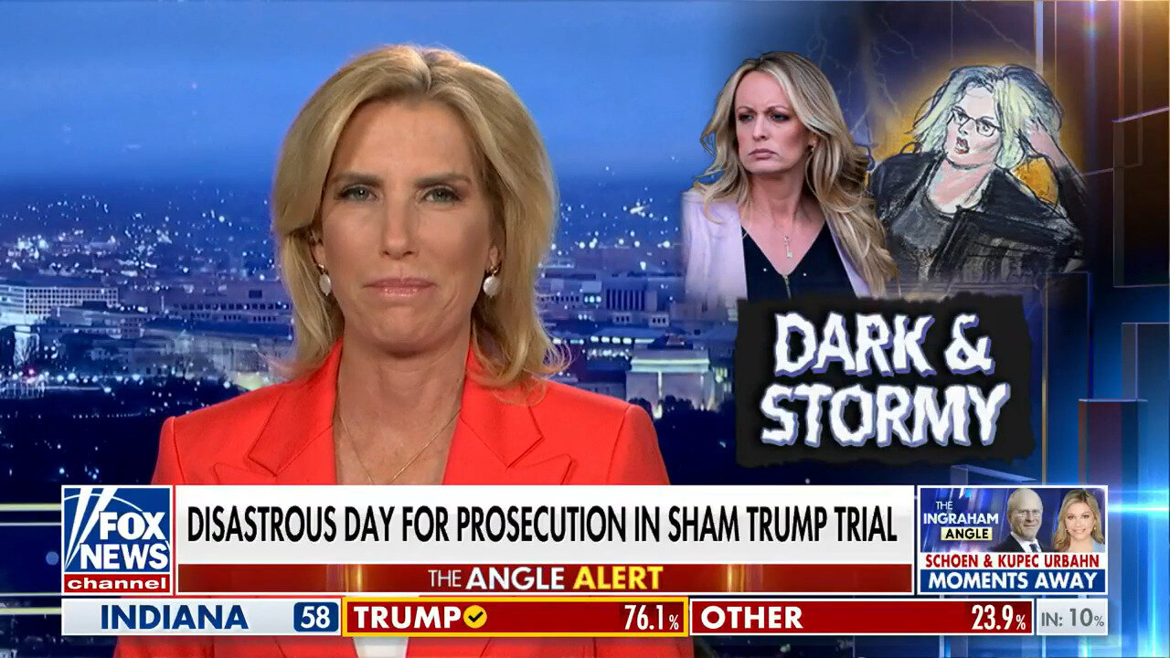 Laura Ingraham: The Weakness Of NY v. Trump Was On Display With Stormy Daniels' Testimony