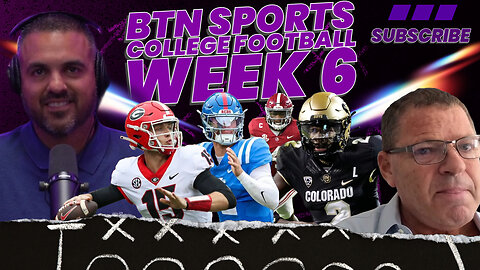 BTN SPORTS WITH NEVIN SHAPIRO COLLEGE FOOTBALL WEEK 6