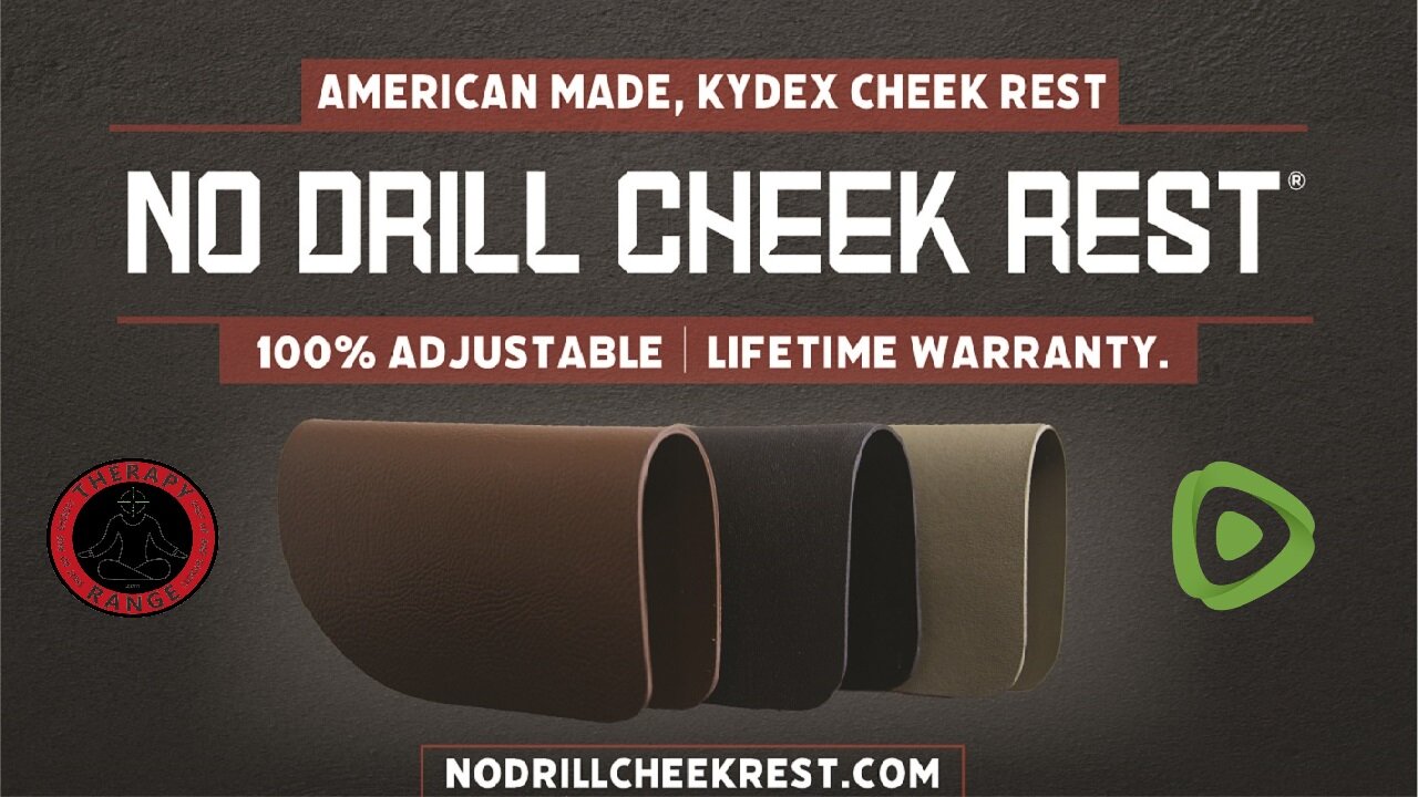 No Drill Kydex Cheek Rest