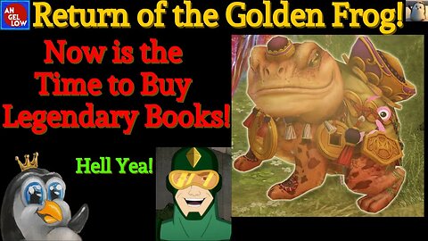 The Golden Frog is Back! Cheaper Legendary Engravings! Now is the Time to BUY!