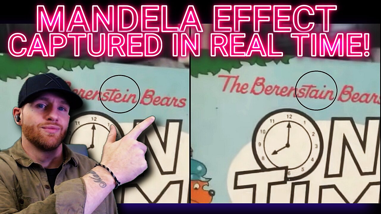 🤯 MANDELA EFFECT *CAUGHT ON CAMERA* Re-Surfaced *VIRAL VIDEO* Has NOT been debunked!