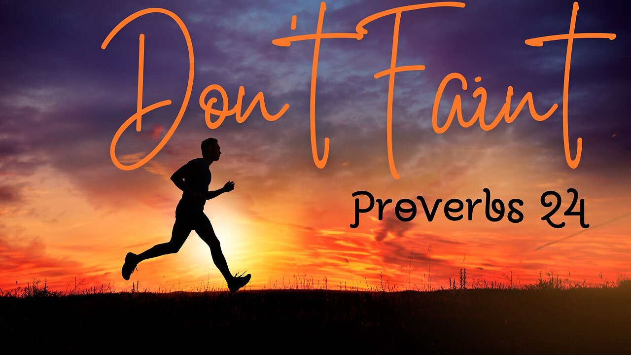 Don't Faint - Pastor Jonathan Shelley | Stedfast Baptist Church