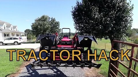 A FARM TRACTOR HACK THAT WORKS! EQUIPMENT MAINTENANCE DAY AT THE FARM