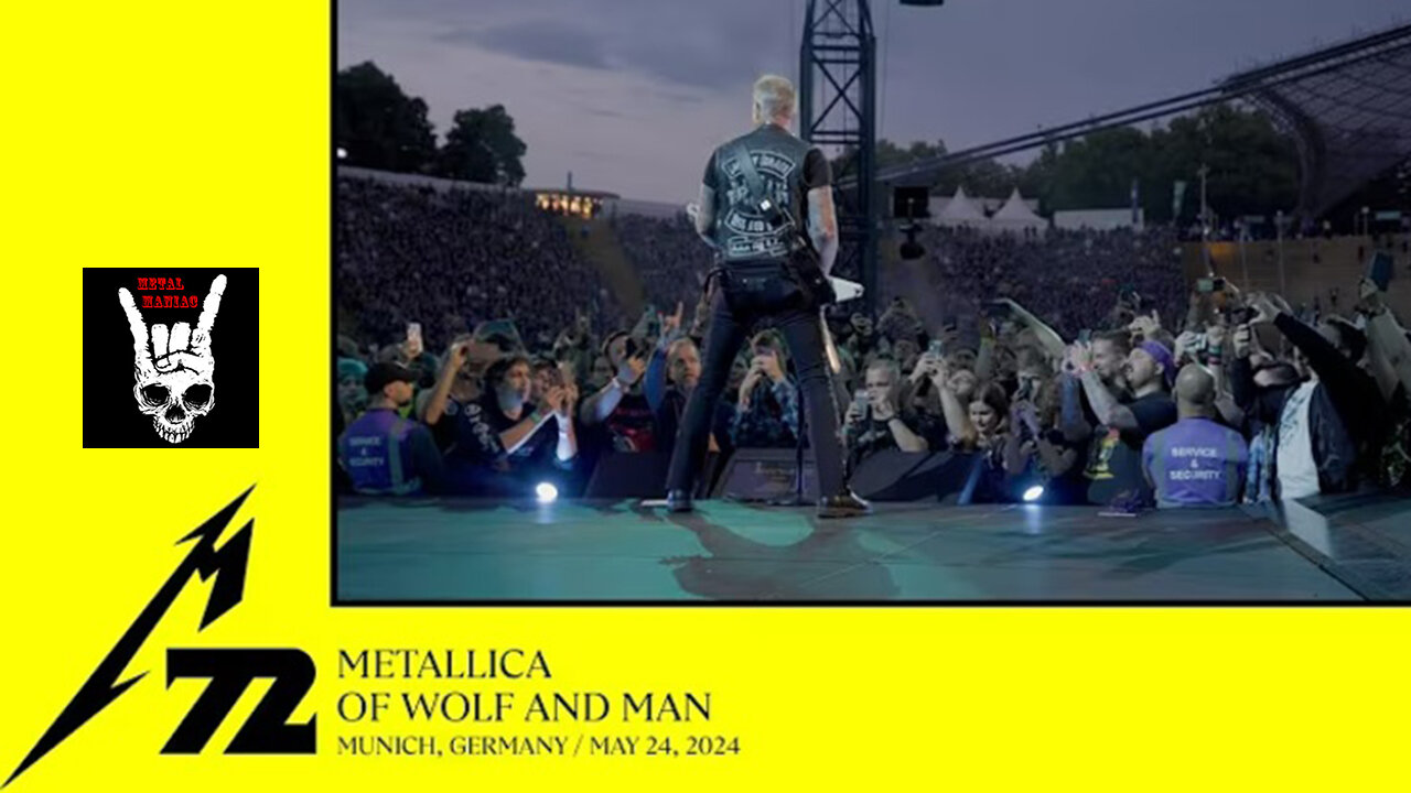 Metallica - Of Wolf and Man (Munich Germany - May 24 2024)