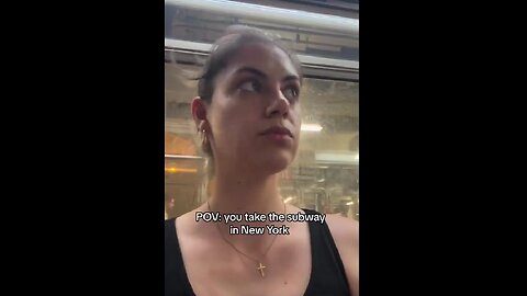 POV: Riding the New York subway