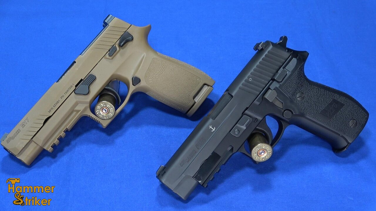 US Military 9mm Compared: Sig Sauer M17 vs Sig P226 MK 25