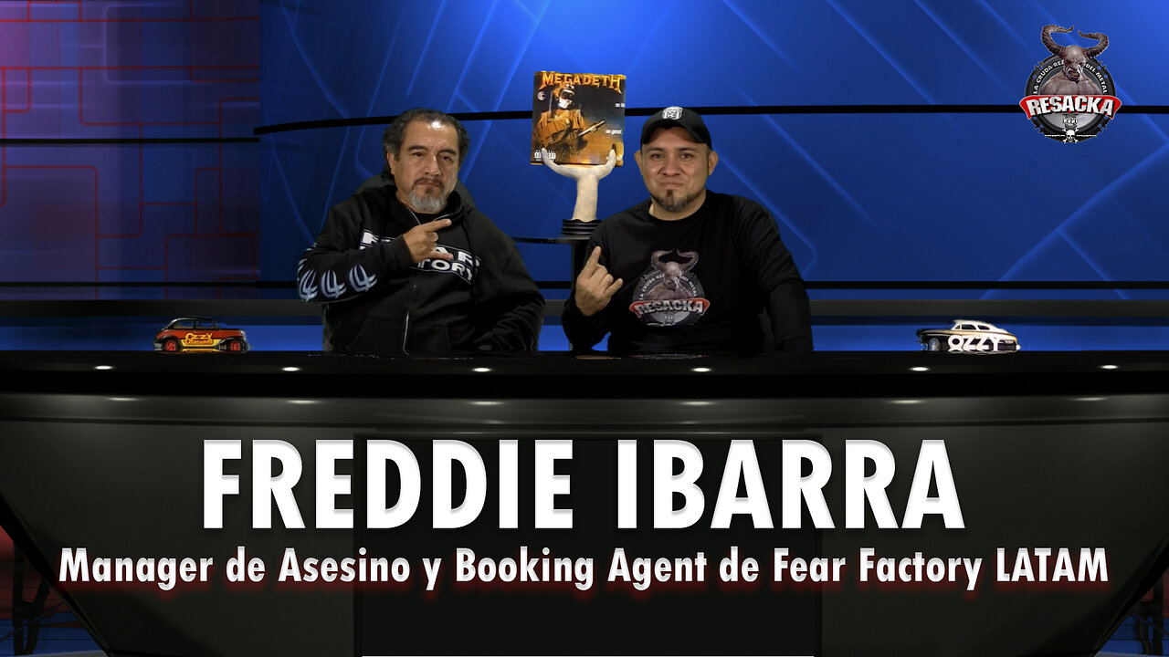 Freddie Ibarra, Manager de Asesino & Booking Agent de Fear Factory LATAM | La Resacka