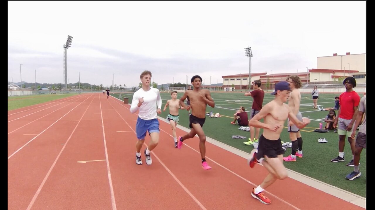 Humphreys HS Paced 1600M Time Trail- Last Run for Terrence!