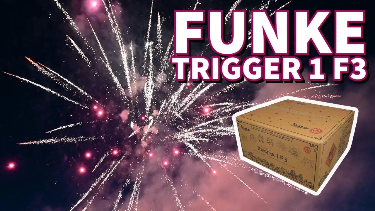 AWESOME 4kg FIREWORKS cake 😍 Trigger 1 F3 | Funke Friday #3