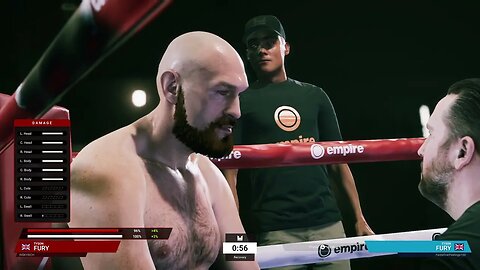 Undisputed Online Gameplay Tyson Fury vs Tyson Fury 2 (Online Ranked 6)