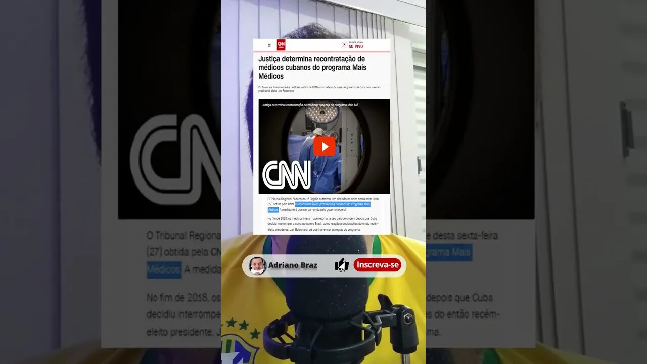 A Volta do "MAIS MÉDICOS" Cubanos