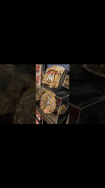 World Record Replica Belt Collection In 60 Seconds! #shorts