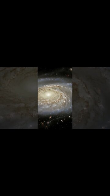 A Made-to-Measure Galaxy, Hubble Space Telescope (3D depth map and filters Azimuth change) #shorts