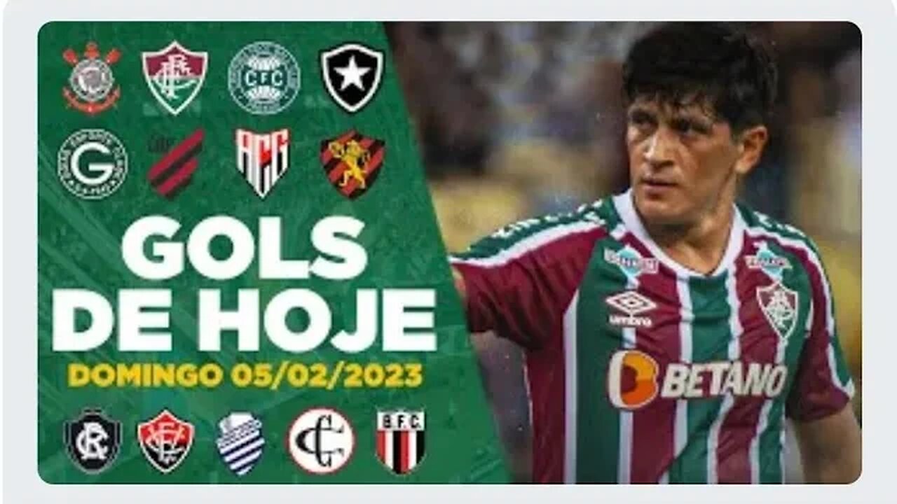 TODOS OS GOLS DOS ESTADUAIS E COPA DO NORDESTE DESTE DOMINGO 05/02/2023 GOLS DO DIA, GOLS DE HOJE