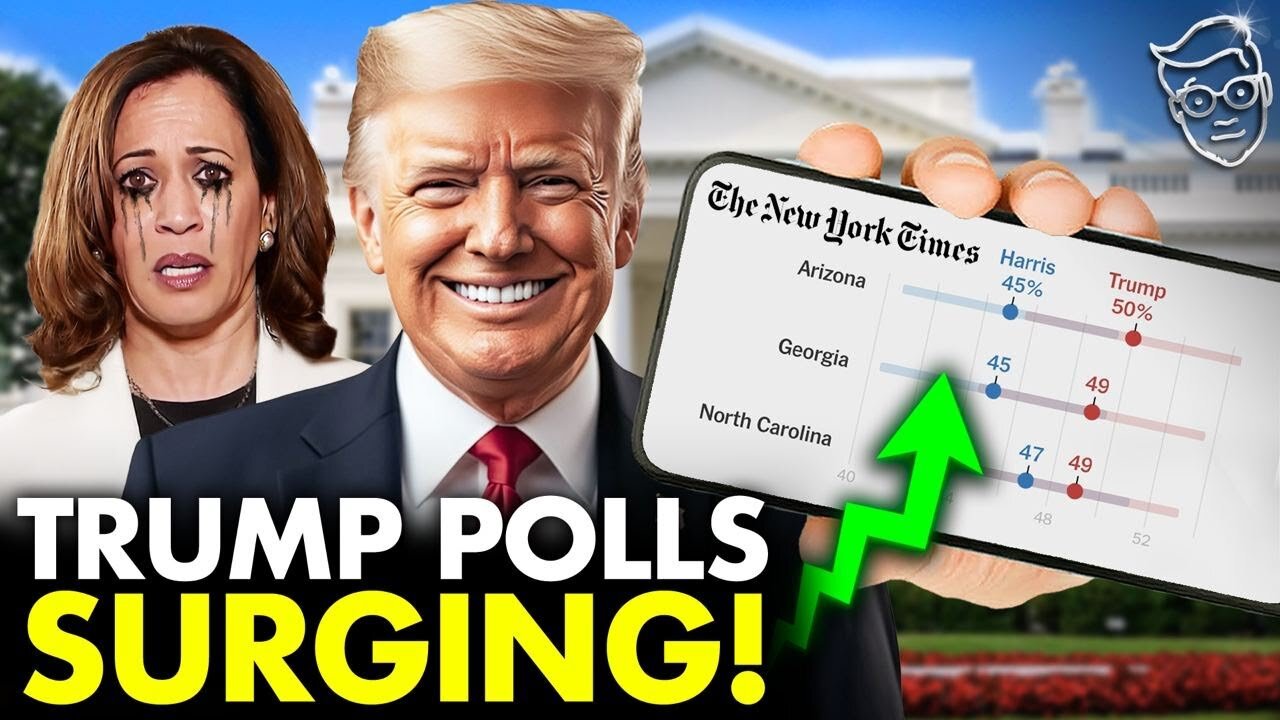 Trump SURGES in New Swing State Polls 📈 Kamala Campaign is PANICKING Over the REAL Numbers