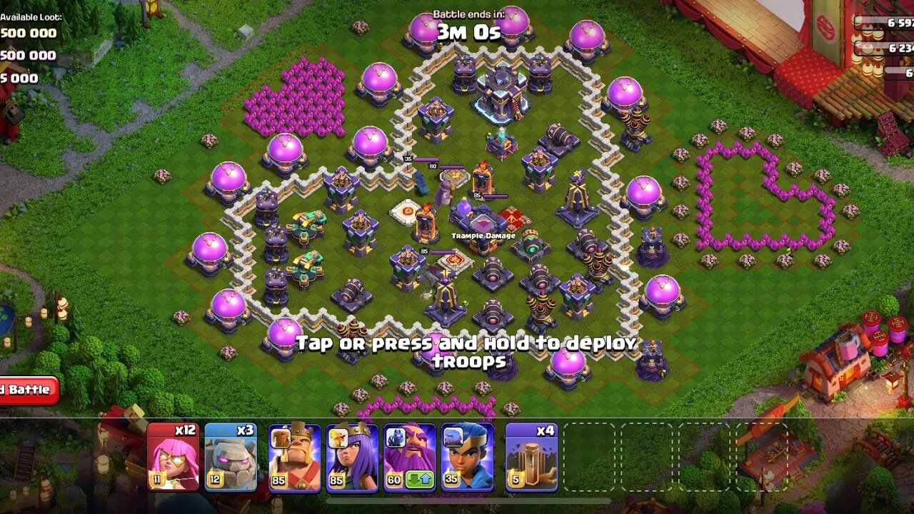 Easily 3 Star the Valentine's Day Challenge (Clash of Clans)