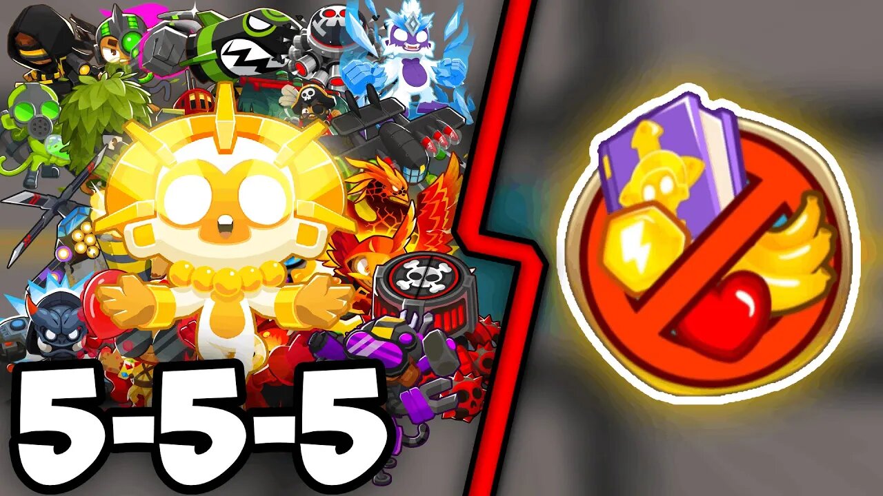 Can Each 5-5-5 Tower Beat CHIMPS in BTD6?