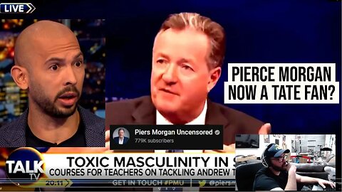 Andrew Tate Gets Some Praise from Pierce Morgan