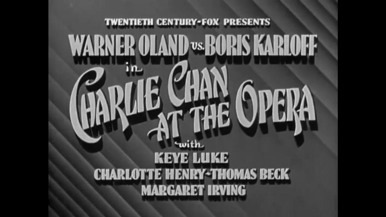 Charlie Chan at the Opera (1936) starring Warner Oland