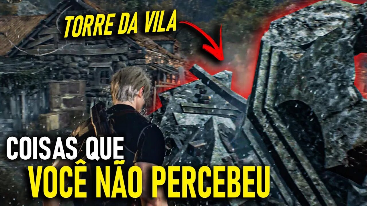 COISAS que VOCÊ NÂO PERCEBEU na GAMEPLAY do RE4 REMAKE