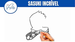 COMO DESENHAR | SASUKI INCRIVEL . PASSO A PASSO. MUITO FÁCIL