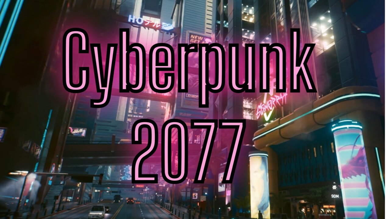 cyberpunk ambiance night city