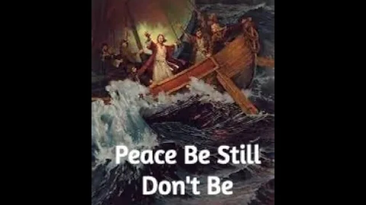 Peace Be Still