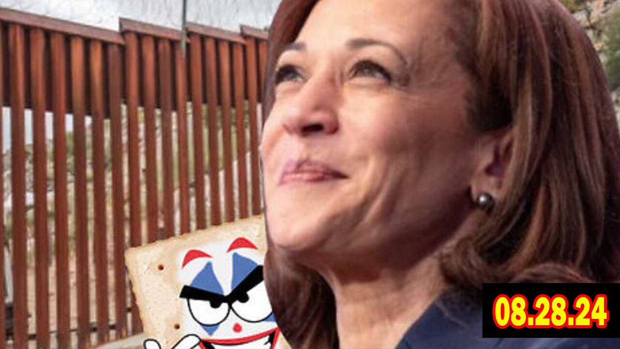 Salty Cracker: Kamala Says She Will Build Southern Wall ReeEEeE Stream 08-28-24