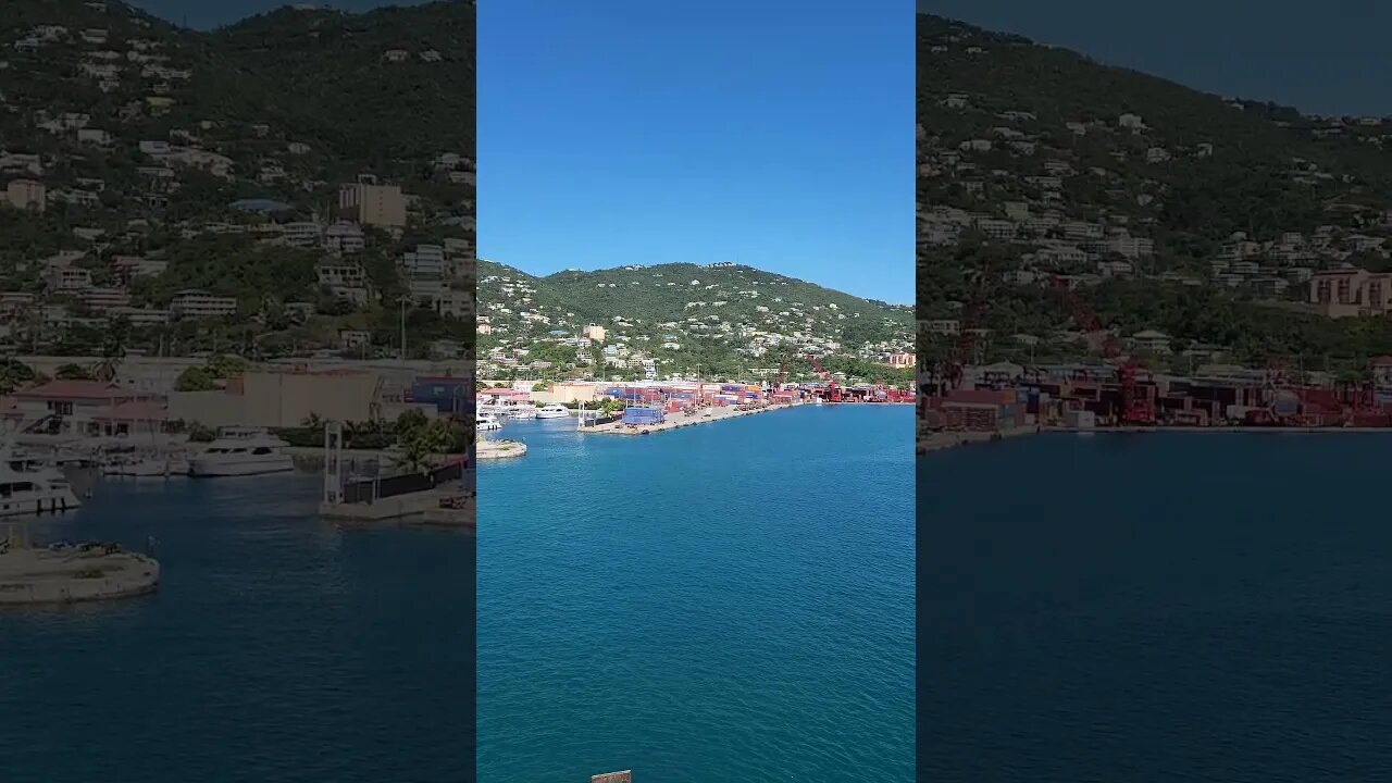 Celebrity Reflection Docking in St. Thomas! - Part 2