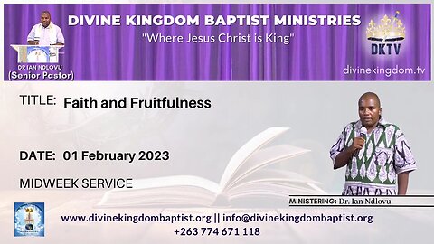 Faith and Fruitfulness (01/02/23)