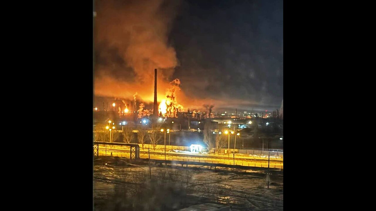 ტელეგრამი. კონტრშეტევა რუსეთში: სამარის ოლქი. დრონებით შეტევა ნავთობქარხანაზე. 23. 03. 2024