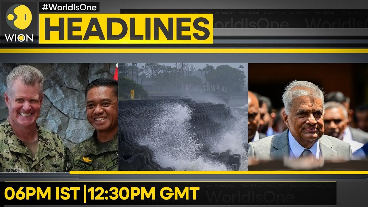 Brutal typhoon Shanshan slams Japan | Wickremesinghe defends IMF austerity | WION Headlines